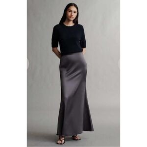 New TWP Silk At Last Plum Maxi Skirt Size 2